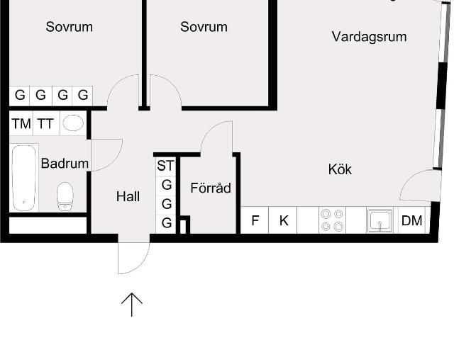 Bostadsrätt till salu i Malmö, Skåne