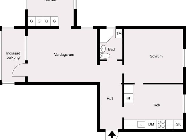 Bostadsrätt till salu i Malmö, Skåne