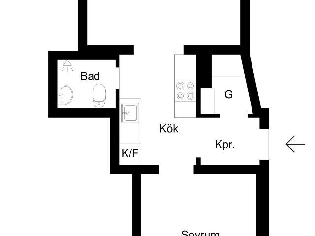 Bostadsrätt till salu i Malmö, Skåne