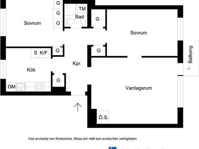 Bostadsrätt till salu i Innerstaden, Malmö