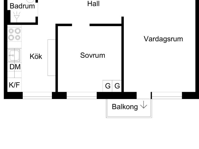 Bostadsrätt till salu i Malmö, Skåne
