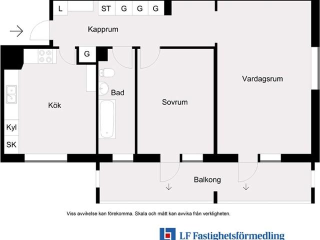 Bostadsrätt till salu i Malmö, Skåne