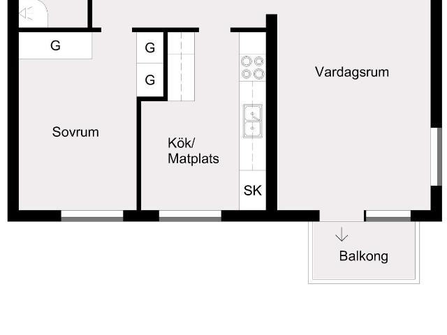 Bostadsrätt till salu i Malmö, Skåne