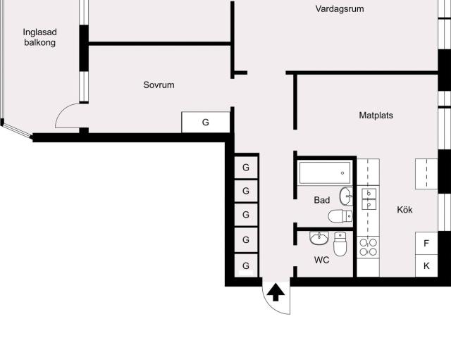 Bostadsrätt till salu i Malmö, Skåne