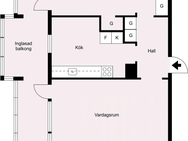 Bostadsrätt till salu i Malmö, Skåne
