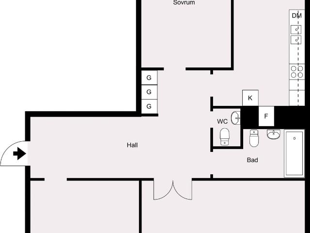 Bostadsrätt till salu