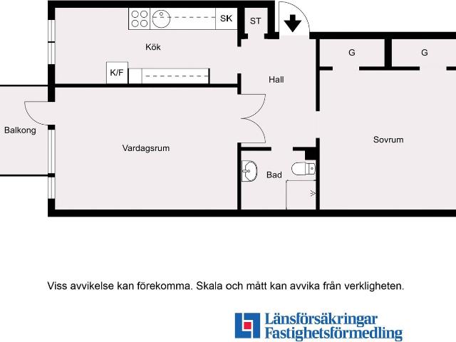 Bostadsrätt till salu i Malmö, Skåne