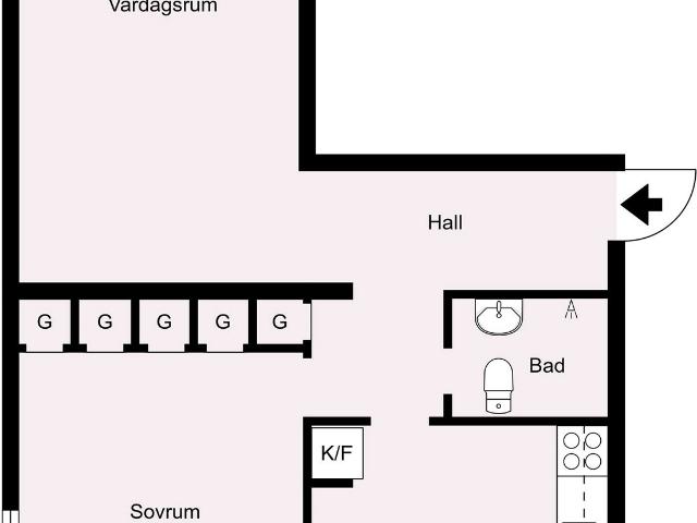 Bostadsrätt till salu i Malmö, Skåne