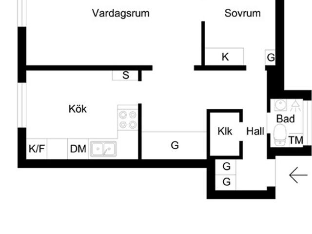 Bostadsrätt till salu i Innerstaden, Malmö