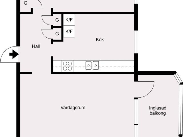 Bostadsrätt till salu i Malmö, Skåne