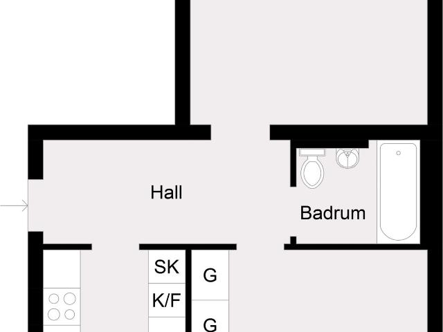 Bostadsrätt till salu i Innerstaden, Malmö