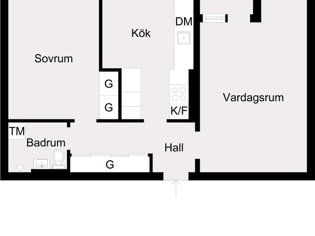 Bostadsrätt till salu i Innerstaden, Malmö