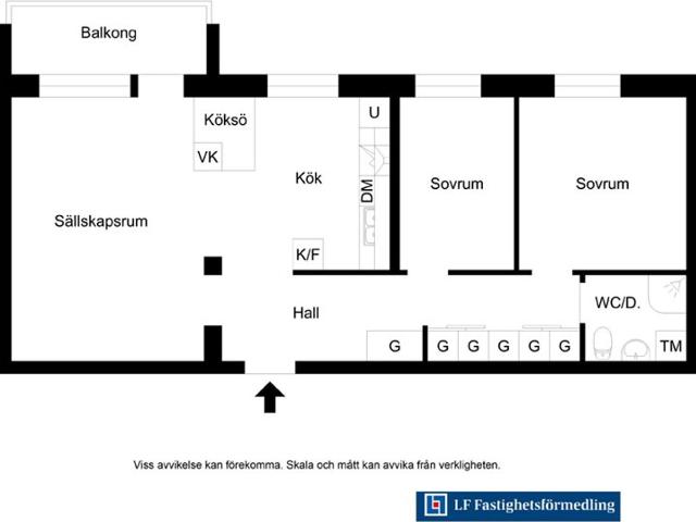 Bostadsrätt till salu i Innerstaden, Malmö