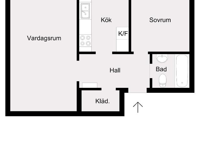 Bostadsrätt till salu i Malmö, Skåne
