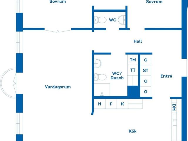 Bostadsrätt till salu i Mariefred, Södermanland