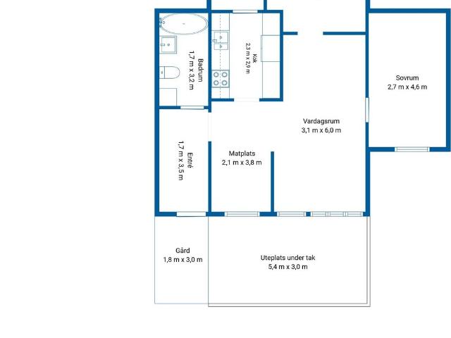 Bostadsrätt till salu i Västernorrland