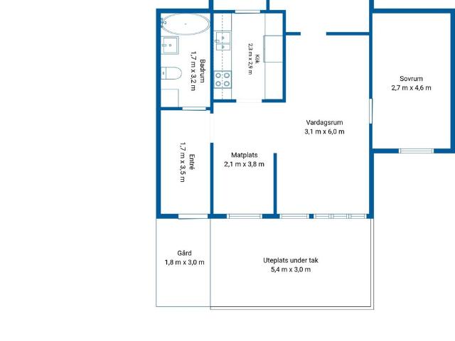 Bostadsrätt till salu i Västernorrland