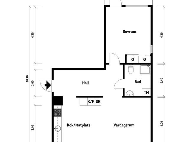 Bostadsrätt till salu i Mölndal, Västra Götaland