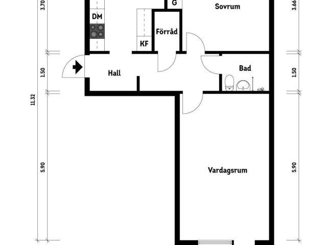 Bostadsrätt till salu i Mölndal, Västra Götaland
