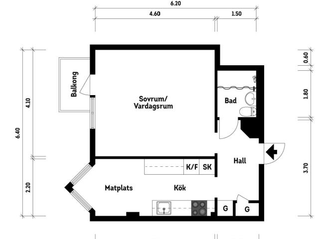 Bostadsrätt till salu i Mölndal, Västra Götaland
