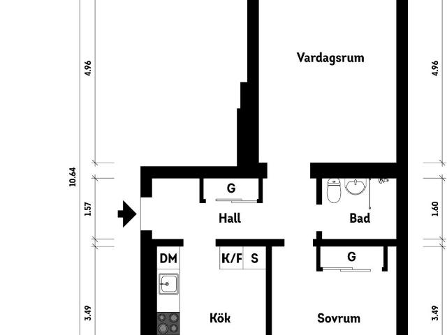 Bostadsrätt till salu i Mölndal, Västra Götaland