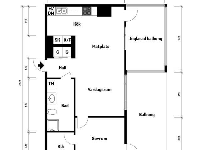 Bostadsrätt till salu i Mölndal, Västra Götaland