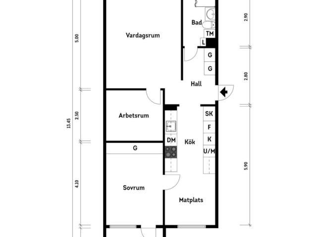 Bostadsrätt till salu i Bifrost, Mölndal