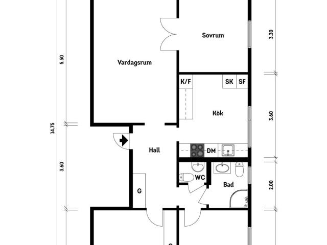 Bostadsrätt till salu i Mölndal, Västra Götaland