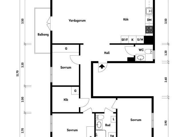 Bostadsrätt till salu i Mölnlycke, Västra Götaland