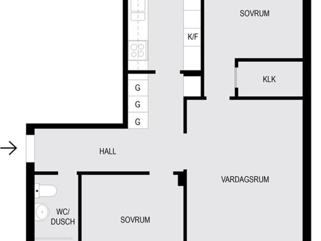 Bostadsrätt till salu i Morastrand, Mora