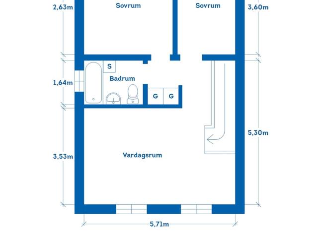 Bostadsrätt till salu i Motala, Östergötland