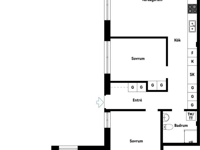 Bostadsrätt till salu i Mullsjö, Jönköping