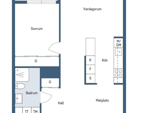 Bostadsrätt till salu i Nacka, Stockholm