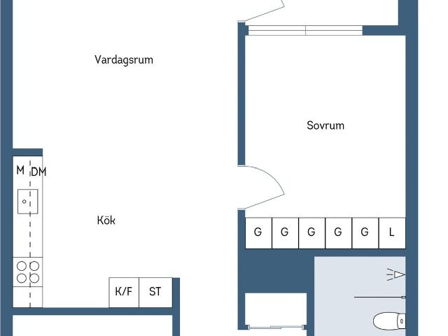 Bostadsrätt till salu i Nacka, Stockholm