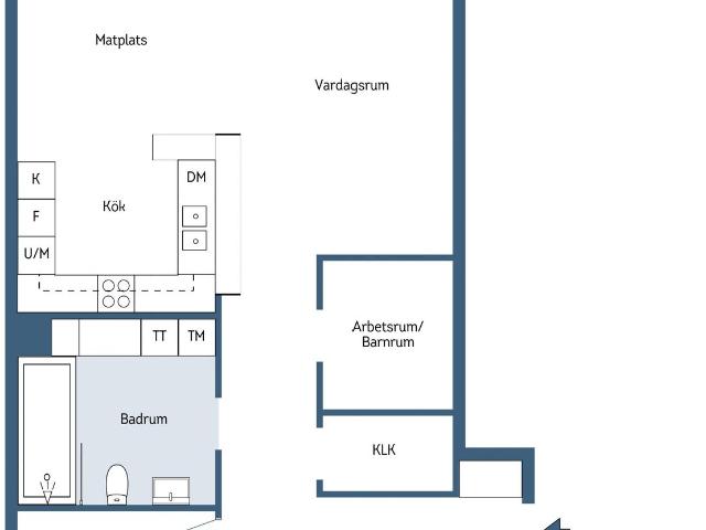 Bostadsrätt till salu i Nacka, Stockholm