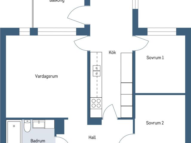 Bostadsrätt till salu i Nacka, Stockholm