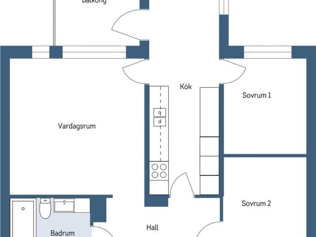 Bostadsrätt till salu i Nacka, Stockholm