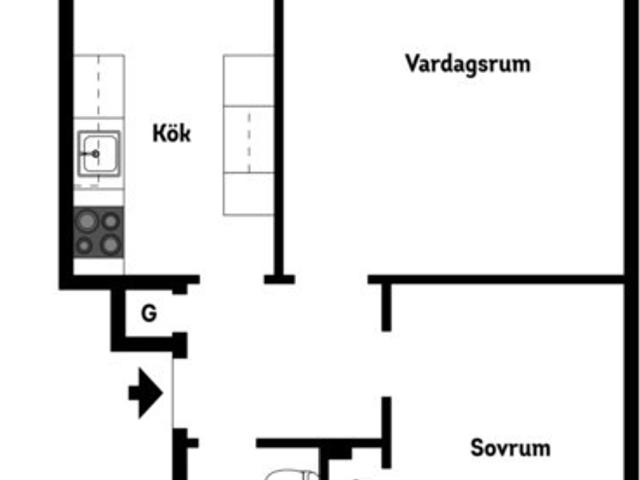 Bostadsrätt till salu i Nässjö, Jönköping