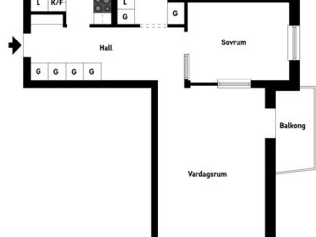 Bostadsrätt till salu i Nässjö, Jönköping