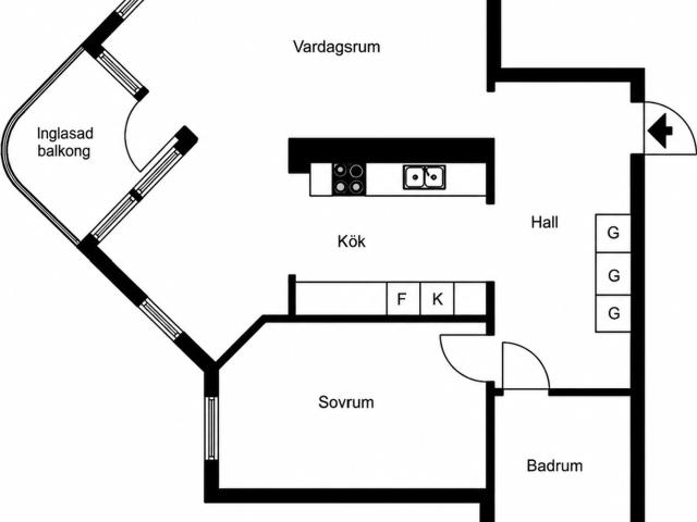 Bostadsrätt till salu i Stockholm