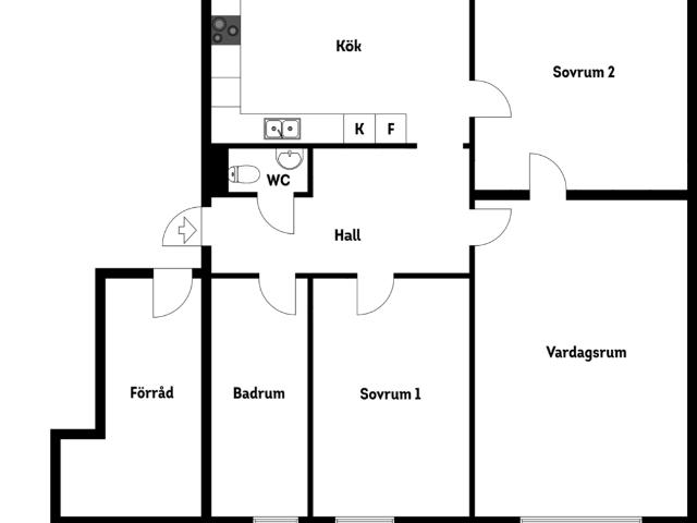 Bostadsrätt till salu i Stockholm