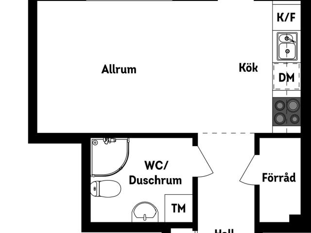 Bostadsrätt till salu i Alby, Stockholms län