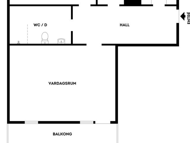 Bostadsrätt till salu i Nybro, Kalmar