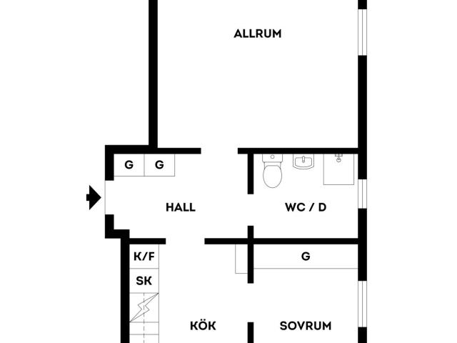 Bostadsrätt till salu i Nybro, Kalmar