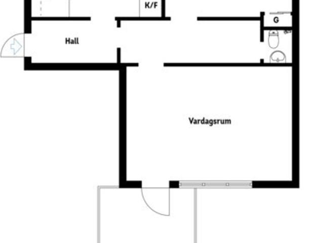 Bostadsrätt till salu i Högbrunn, Nyköping