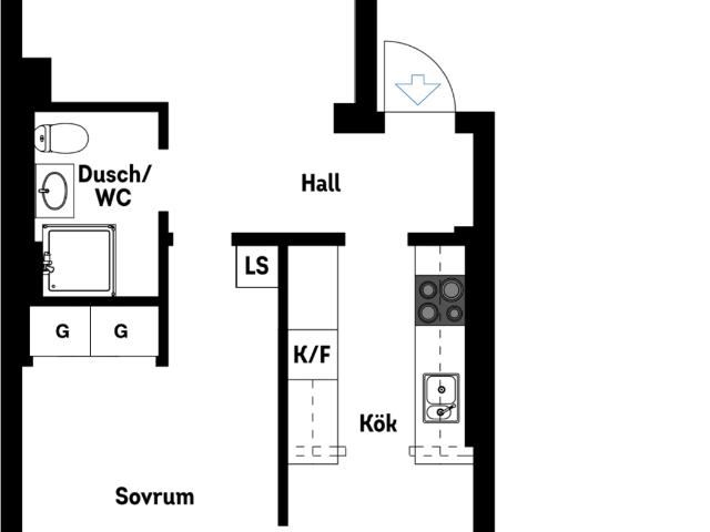 Bostadsrätt till salu i Nyköping, Södermanland