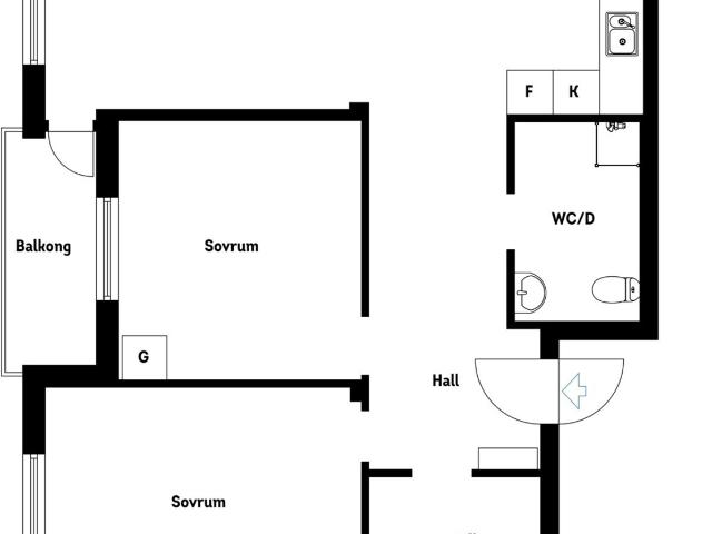 Bostadsrätt till salu i Stenkulla, Nyköping