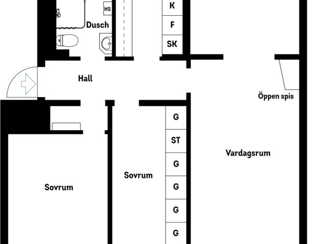 Bostadsrätt till salu i Nyköping, Södermanland