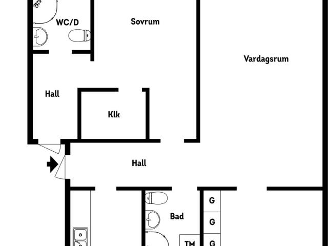 Bostadsrätt till salu i Nynäshamn, Stockholm