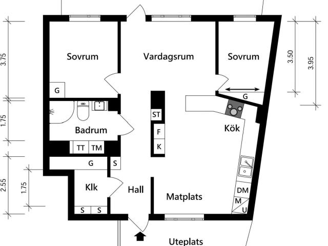 Bostadsrätt till salu i Olofstorp, Västra Götaland